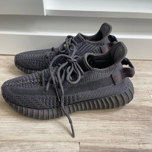 adidas Yeezy Boost 350 V2 Reflective Laces Size 7 mens women’s 8/8.5